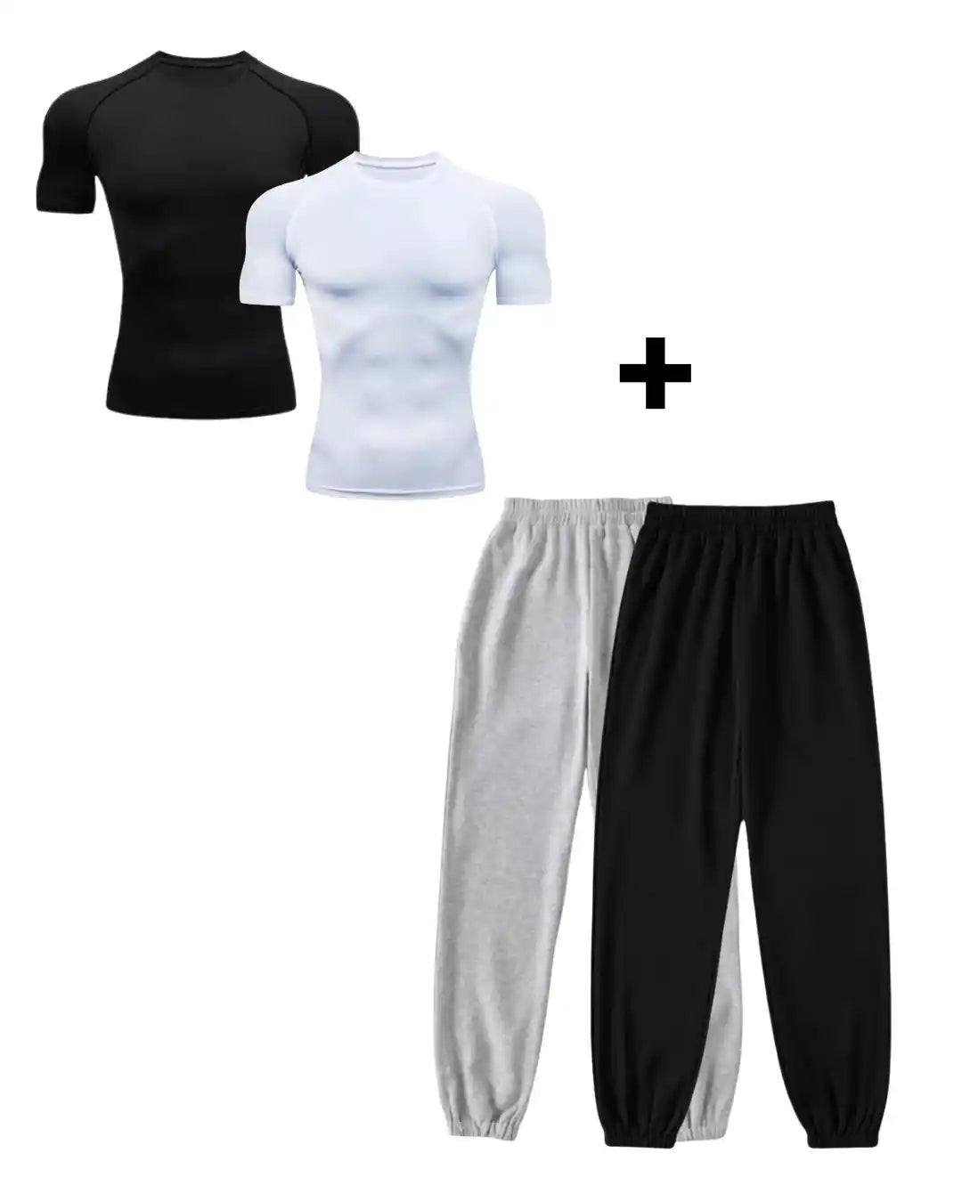 1 Compression Shirt + 1 Jogger