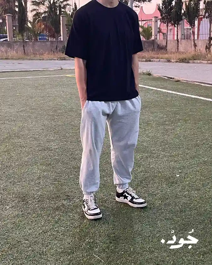 Pack Black T-Shirt + Jogger Pants + Yeezy