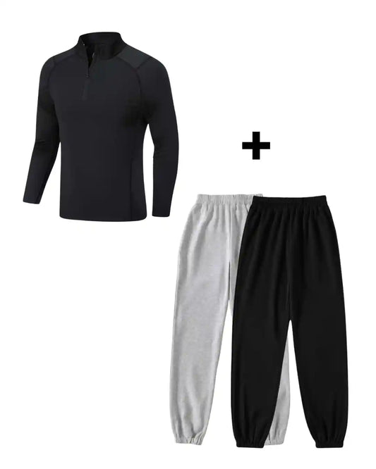 1 Jogging + 1 Long Sleeve Sport
