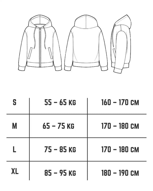 1 ZIP UP Veste + 1 Jogger