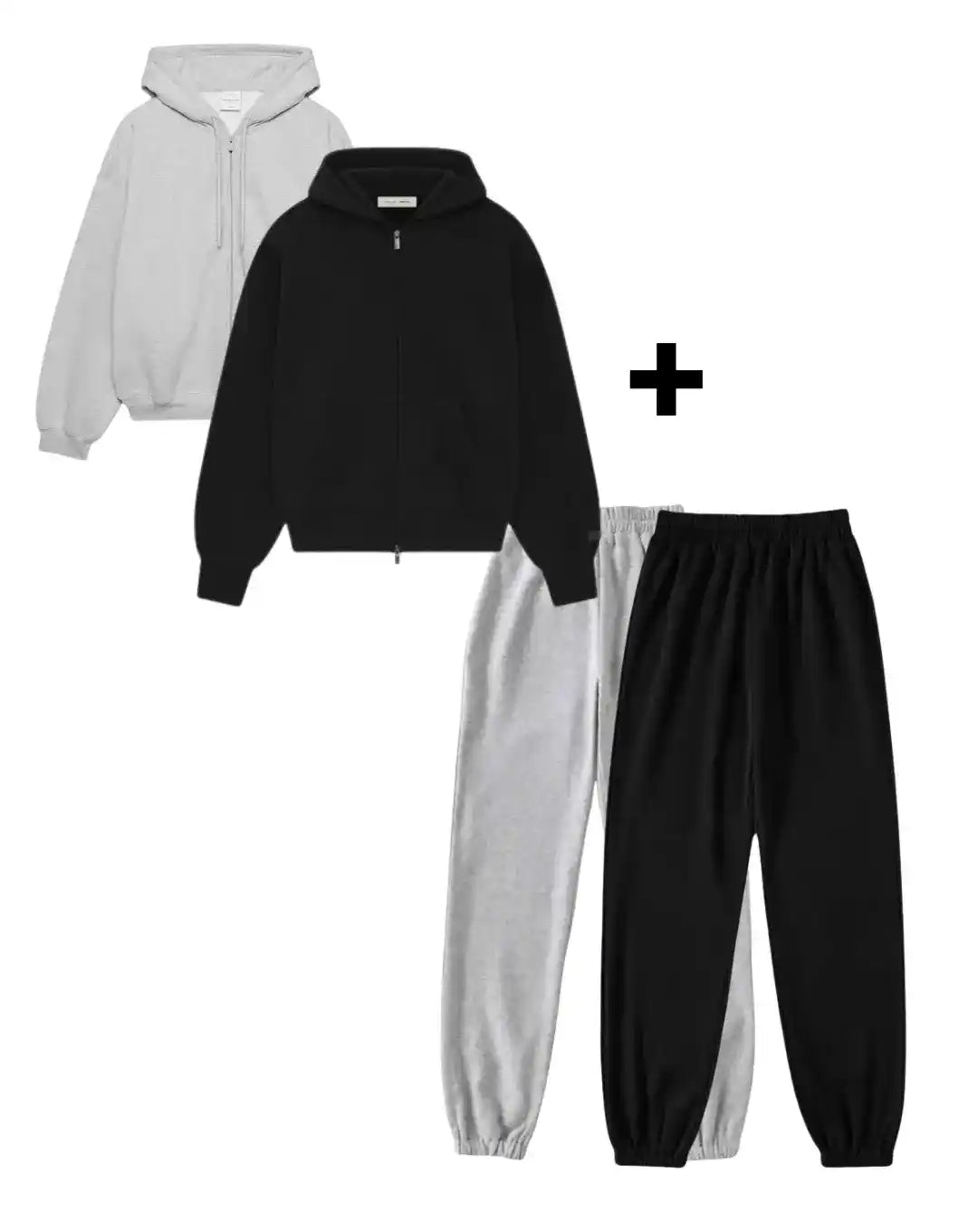 1 ZIP UP Veste + 1 Jogger