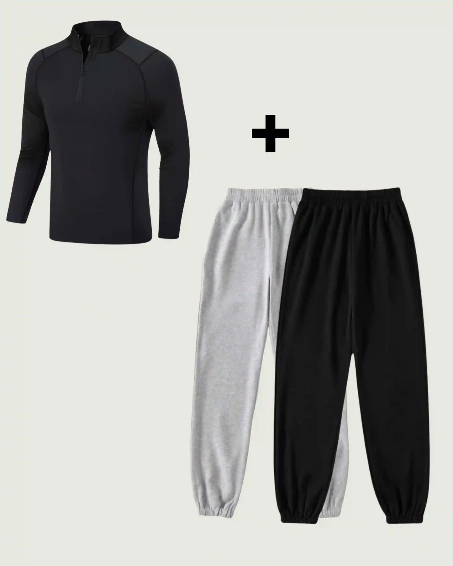 1 Jogging + 1 Long Sleeve Sport