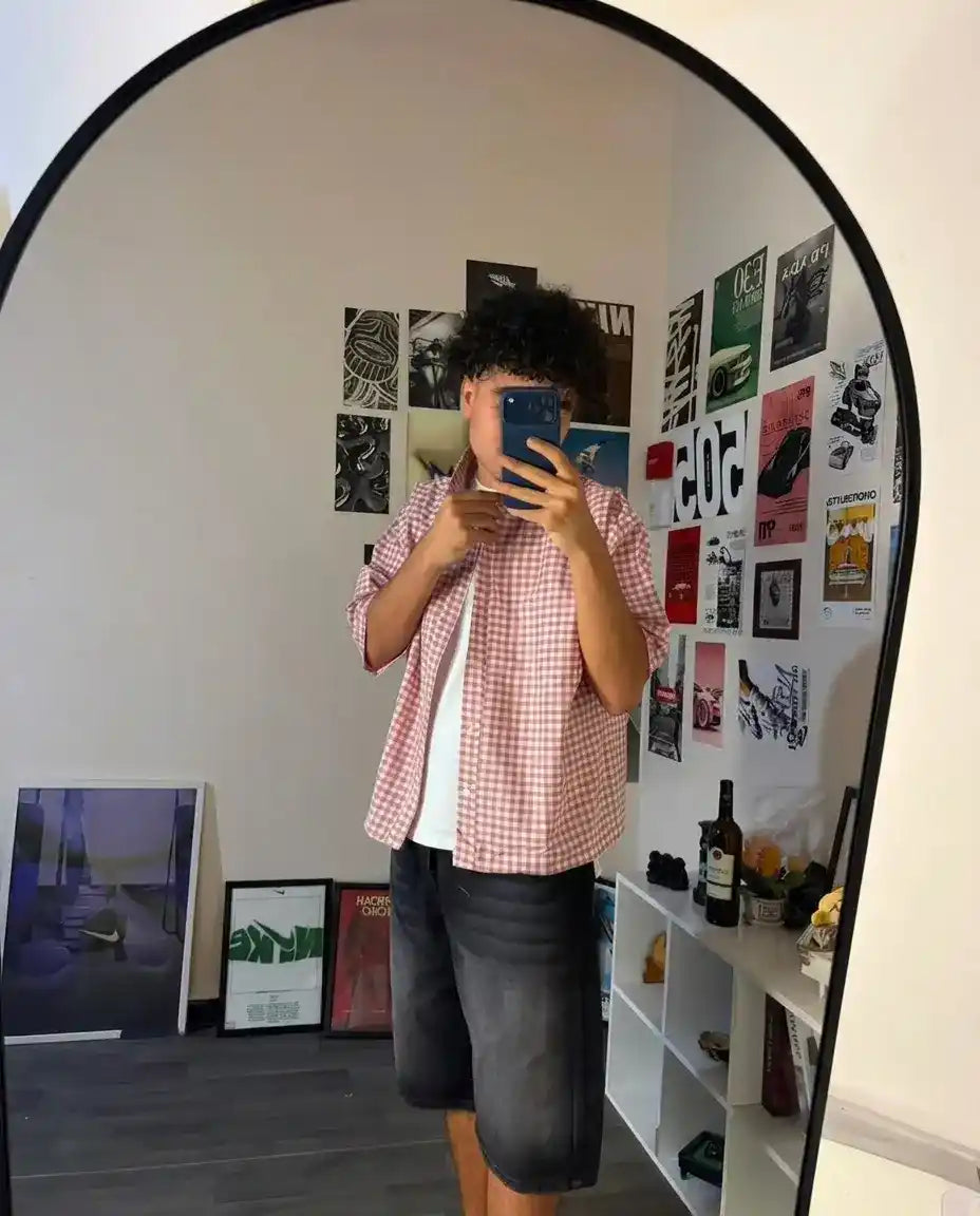 Boxy Plaid Shirt
