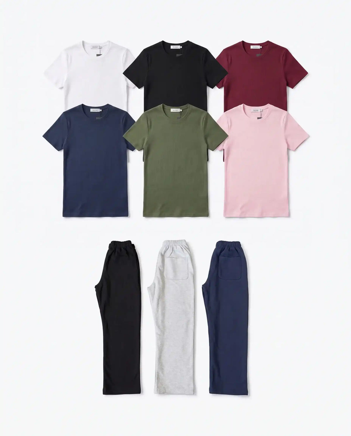 1 Slim Fit T-Shirt (Cotton 100%) + 1 Baggy Jogger