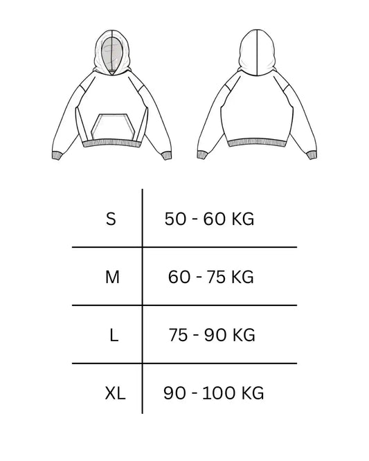 1 Cropped Hoodie + 1 Baggy